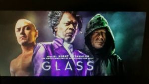 The Glass is an American superhero thriller from 2019, written, produced and directed by M. Night Shyamalan. The film is a sequel to Shyamalan's earlier films Unbreakable (2000) and Split (2016)